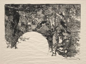 Die Maler von Auguste Louis Lepère