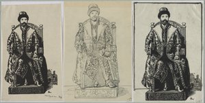 Der Zar, 1914 von Auguste Louis Lepère