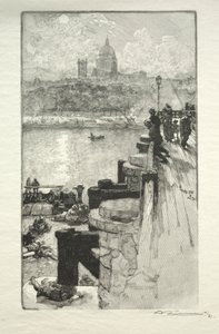 Montagne Ste. Genevieve von Auguste Louis Lepère