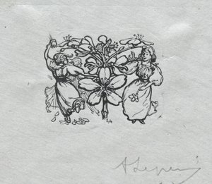 Pariser Almanach, 1897: Schlussstück, Frühling