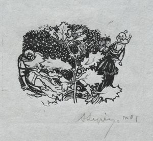 Pariser Almanach, 1897: Schlussstück, Winter