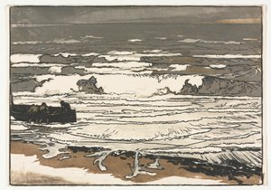 Die brechenden Wellen, Flut von September 1901