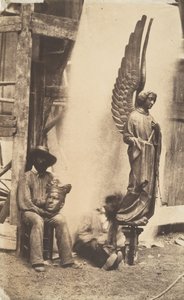 Engel der Passion, Sainte-Chapelle, Paris, 1853-1854 von Auguste Mestral