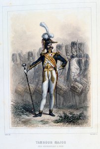 Tambourmajor der Grenadiere-à-Pied, 1859