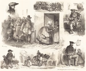 Acht Vignetten von Genrevorfällen