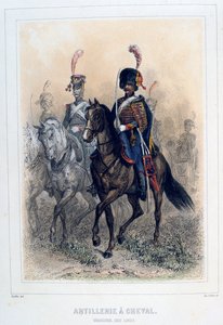 Feldmarschall der Pferdeartillerie, 1859 von Auguste Raffet