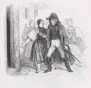 Die Verbannten aus Die vollständigen Werke von Béranger, 1836 von Auguste Raffet