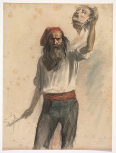 Ein Henker, ca. 1848 von Auguste Raffet