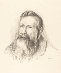 Auguste Rodin von Auguste Renoir