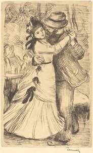 Tanz auf dem Land (La danse à la campagne) von Auguste Renoir