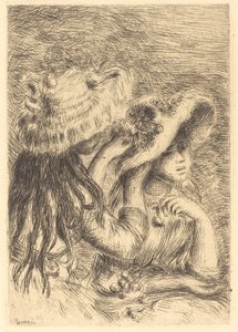 Der Hutnadel (Le chapeau épingle) von Auguste Renoir