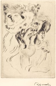 Die Hutnadel von Auguste Renoir
