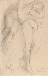 Figurenskizze von Auguste Rodin