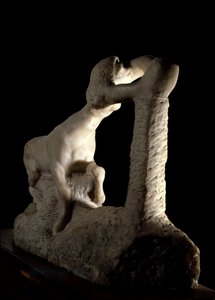 Die Zentaurin. Marmorskulptur von Auguste Rodin (1840-1917) 20. Jahrhundert Paris, Musée Rodin