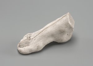 Rechter Fuß, möglicherweise 1880