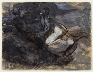 Der Hexensabbat (recto); Skizzen von Kentauren (verso)