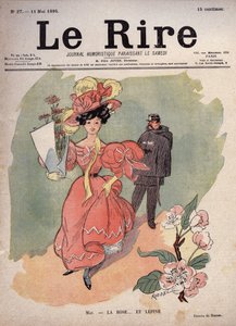 Monat Mai - die Rose und... Lepine (Louis Jean-Baptiste Lepine)