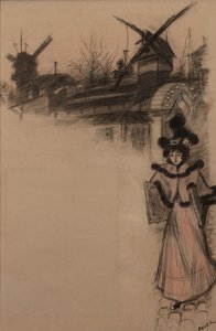 Moulin de la Galette Studie, 1896