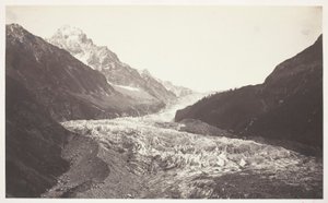 Savoie 48. Aiguille und Gletscher von Argentières von Auguste Rosalie Bisson