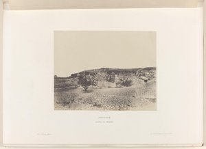 Ansicht der Grotte von Jeremia, nahe Jerusalem von Auguste Salzmann