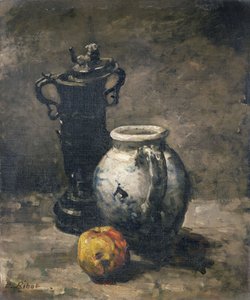 Stillleben mit Krug von Auguste Theodule Ribot