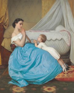 Ein Abendgebet, 1858