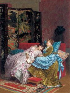 Ein Nachmittag Idyll von Auguste Toulmouche