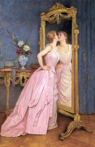 Eitelkeit, ca. 1889 von Auguste Toulmouche