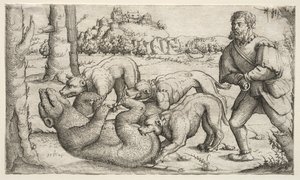 Eine Bärenjagd