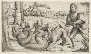 Eine Bärenjagd