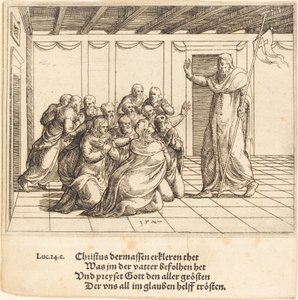 Christus erscheint den Aposteln