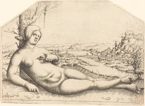 Tod der Kleopatra von Augustin Hirschvogel