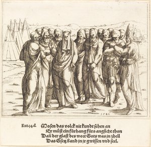 Moses spricht zu den Kindern Israels