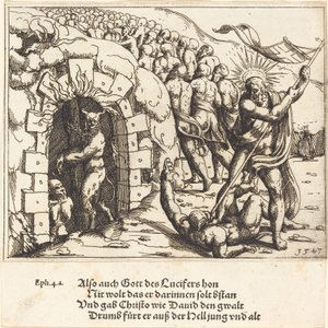 Die Höllenfahrt Christi von Augustin Hirschvogel