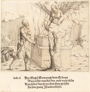 Das Opfer Gideons, 1549