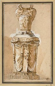 Entwurf für eine monumentale Vase
