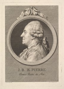 Porträt von Jean-Baptiste-Marie Pierre, 1775