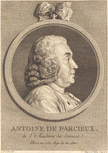 Antoine De Parcieux von Augustin de Saint Aubin after Charles Nicolas Cochin I