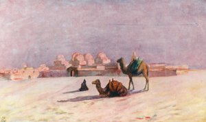 Sonnenuntergang in Kairouan