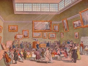 Christies Auktionsräume, 1790