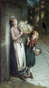 Blumenmädchen – eine Sommernacht