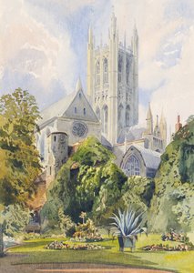 Im Garten des Dekans, Canterbury von Augustus John Cuthbert Hare