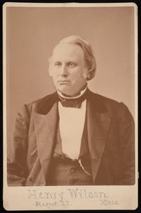 Porträt von Henry Wilson 1812-1875, vor 1876