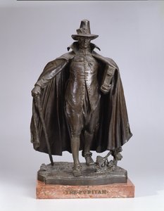 Der Puritaner, gegossen 1899 von Augustus Saint Gaudens