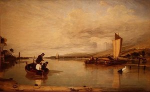 Tote Stille: Boote vor Cowes Castle