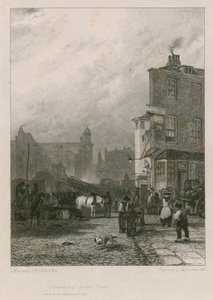 Abriss der Swallow Street, London von Augustus Wall Callcott