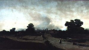 Landschaft: Abend