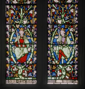 Ostfenster mit Jessebaum (Detail) von Augustus Welby Northmore Pugin