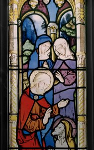 Auferweckung des Lazarus (Detail)