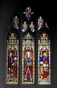St. Andreas und die Wunder Christi von Augustus Welby Northmore Pugin